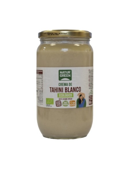 Tahín blanco Bio 800 g de crema NaturGreen