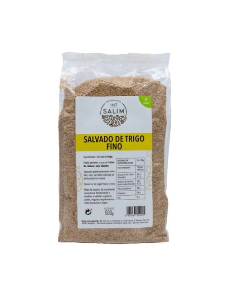Salvado de Trigo Fino 500 g Int-Salim