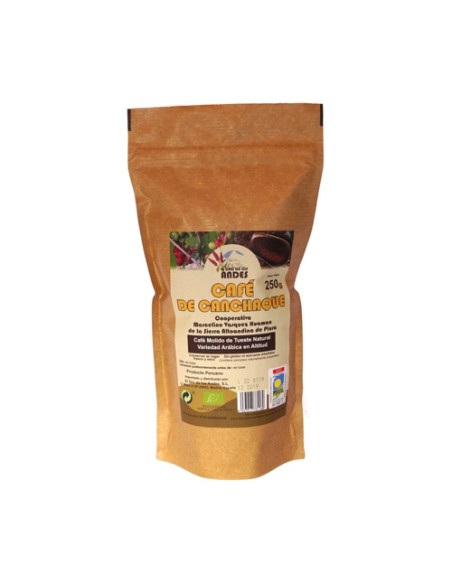 Cafe peru tueste natural molido 250 g (Café) El Oro de los Andes