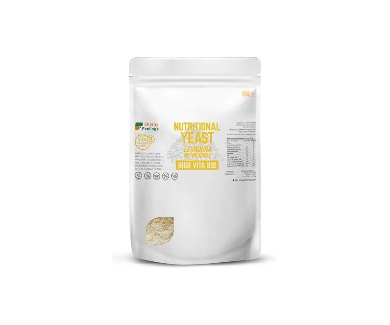 Levadura nutricional en copos com vitamina B12 1 kg Energy Feelings