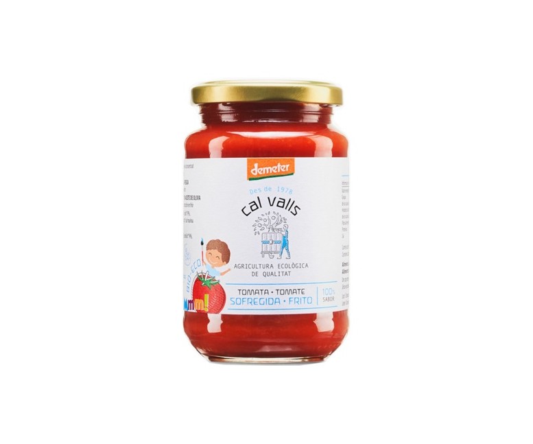 Tomate sofrito Demeter sin azúcar 350 g Cal Valls