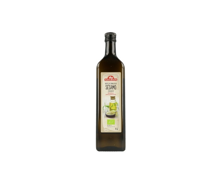 Aceite de Sésamo Bio 1 L de aceite Natursoy