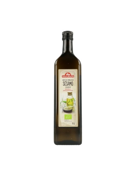 Aceite de Sésamo Bio 1 L de aceite Natursoy