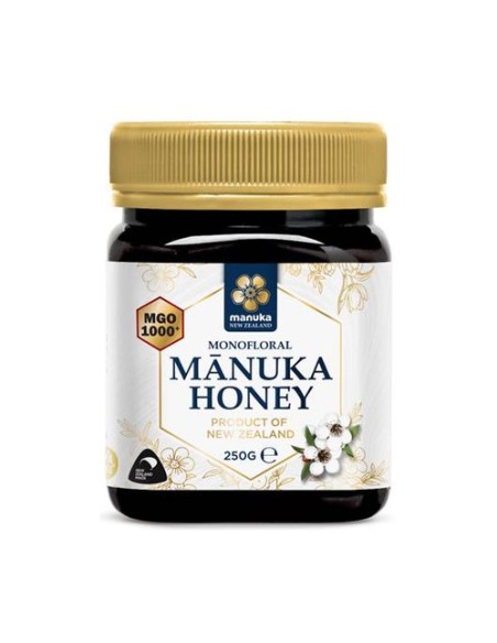 Miel de Manuka MGO 1000+ Raw Monofloral 250 g Manuka New Zealand