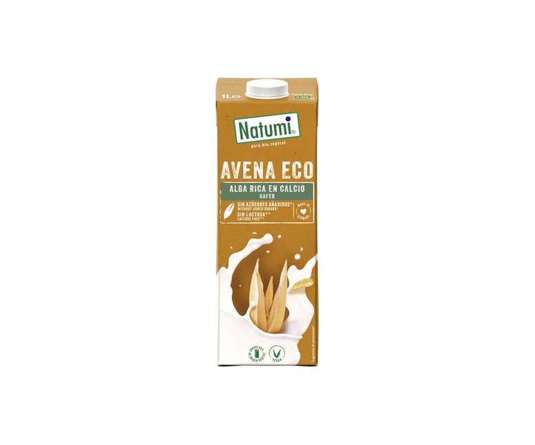 Bebida de avena y alga Bio 1 L (Avena - Algas) Natumi