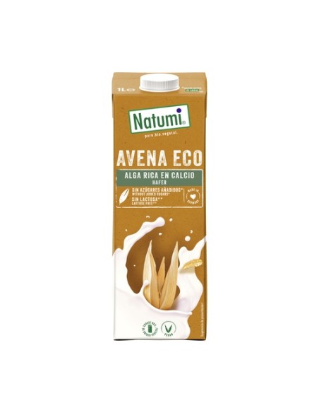 Bebida de avena y alga Bio 1 L (Avena - Algas) Natumi