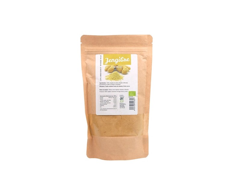 Jengibre polvo Bio 150 g de polvo Dream Foods