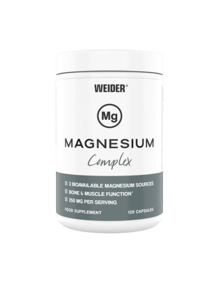 Magnesium Complex 120 cápsulas Weider