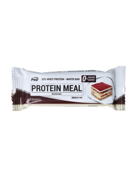 Protein meal barritas proteicas tiramisú 1 barrita de 35g Pwd