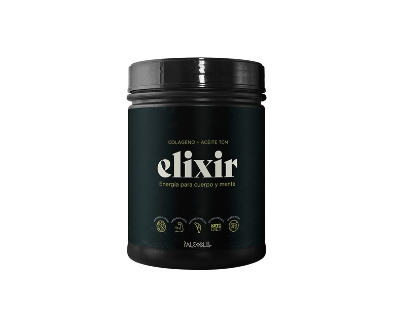 Colágeno + AceiteTCM Neutro 450 g de polvo Paleobull