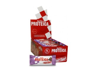 Caja de barritas proteicas de chocolate