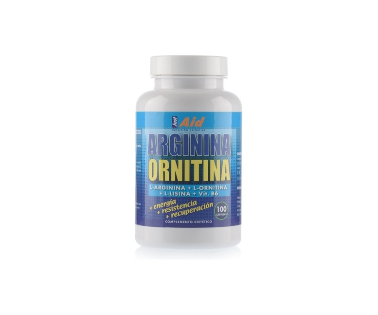 Arginina Ornitina 100 comprimidos Just Aid