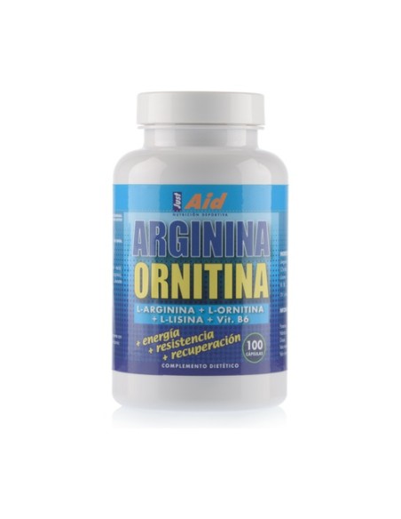 Arginina Ornitina 100 comprimidos Just Aid