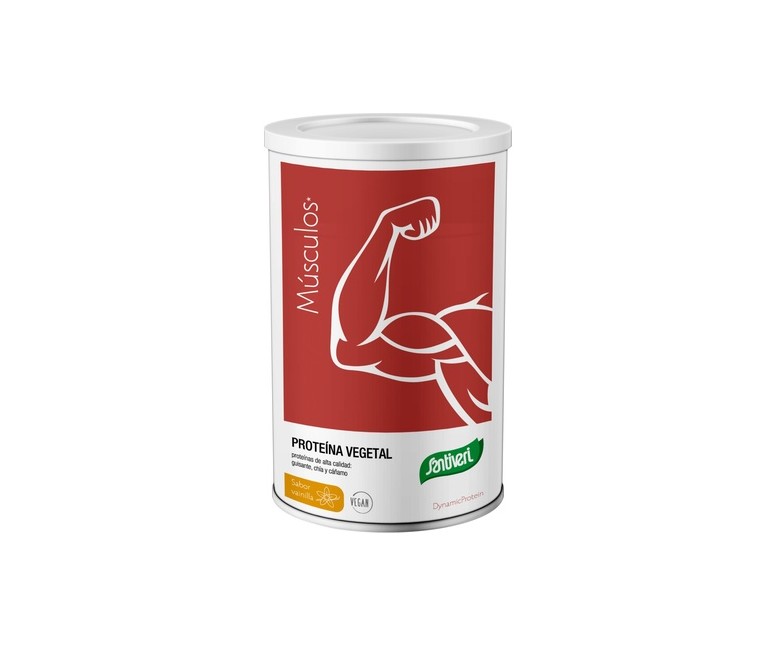 Dynamic proteína vegetal de vainilla 455 g de polvo (Vainilla) Santiveri