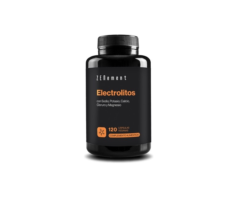 Electrolitos sin azúcar keto 120 cápsulas vegetales Zenement