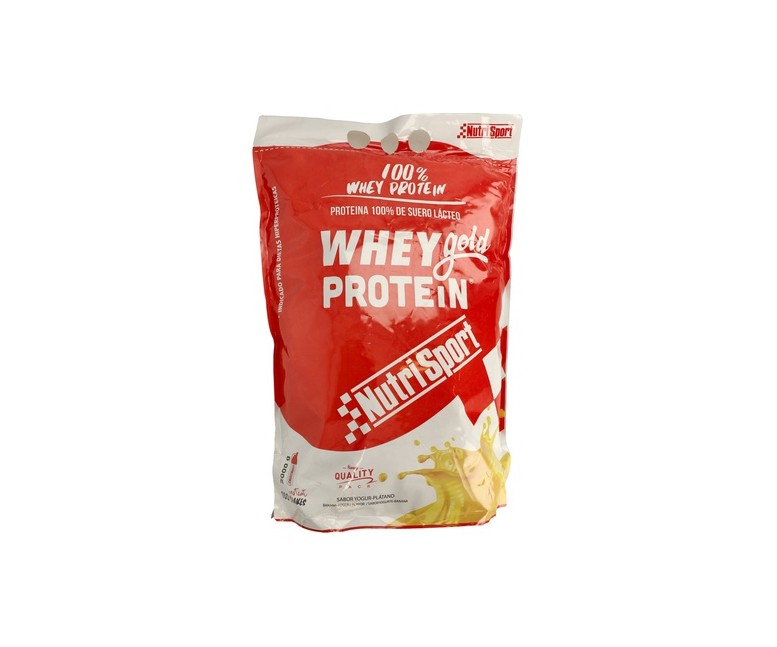 Whey Gold Protein Plátano 2 kg Nutrisport