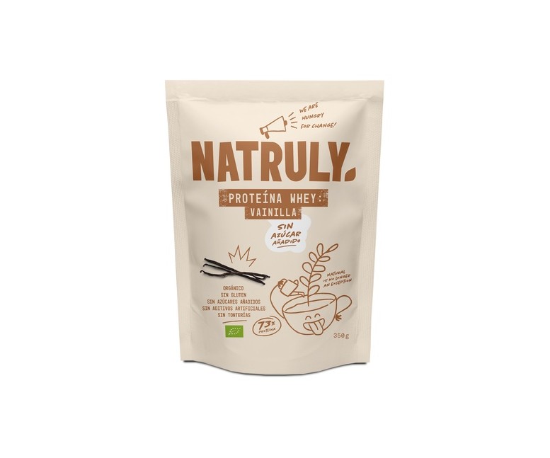 Proteína whey vainilla Bio 350 g de polvo Natruly