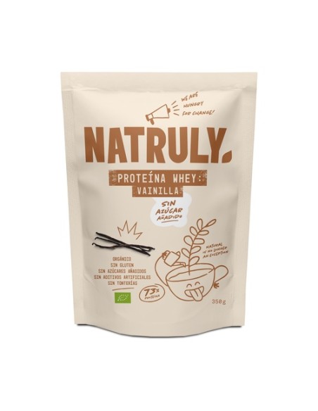 Proteína whey vainilla Bio 350 g de polvo Natruly