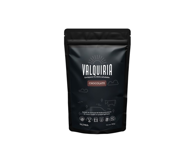 Valquiria proteína chocolate 750 g de polvo (Chocolate) Paleobull