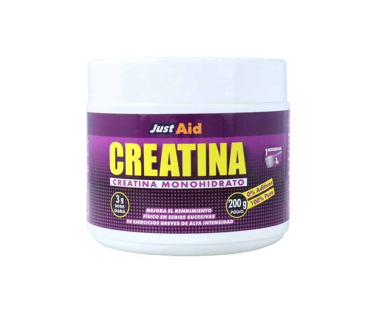 Creatina Monohidrato 200 g de polvo Just Aid