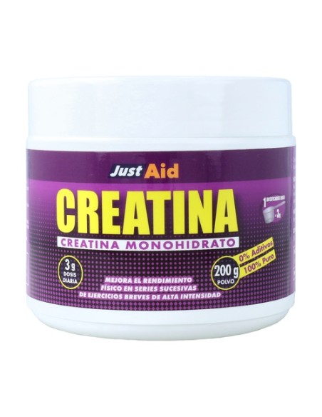 Creatina Monohidrato 200 g de polvo Just Aid