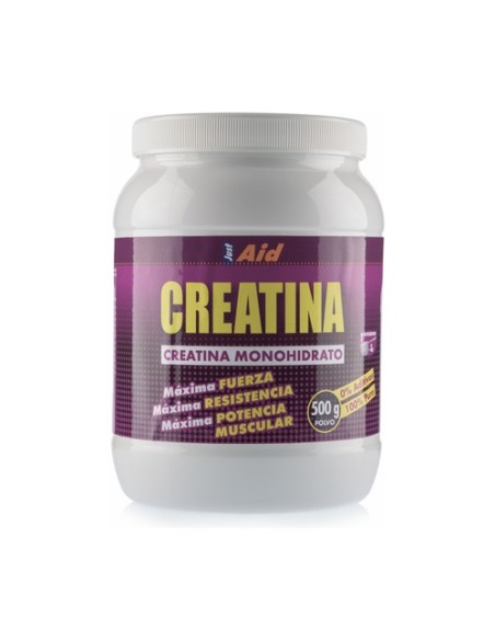 Creatina (Monohidrato Pura) 500 g de polvo Just Aid