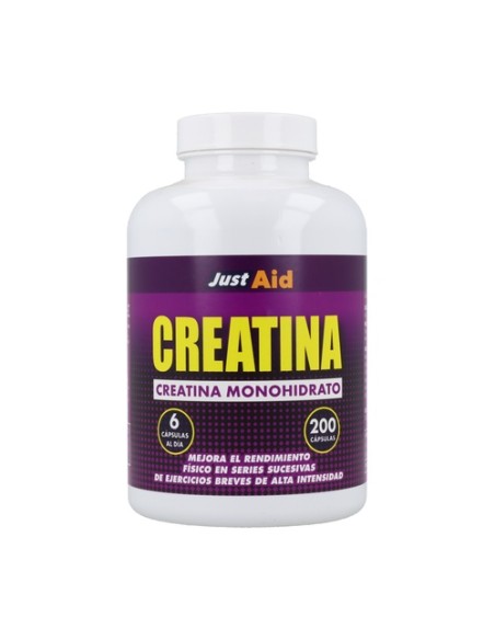 Creatina 200 cápsulas Just Aid
