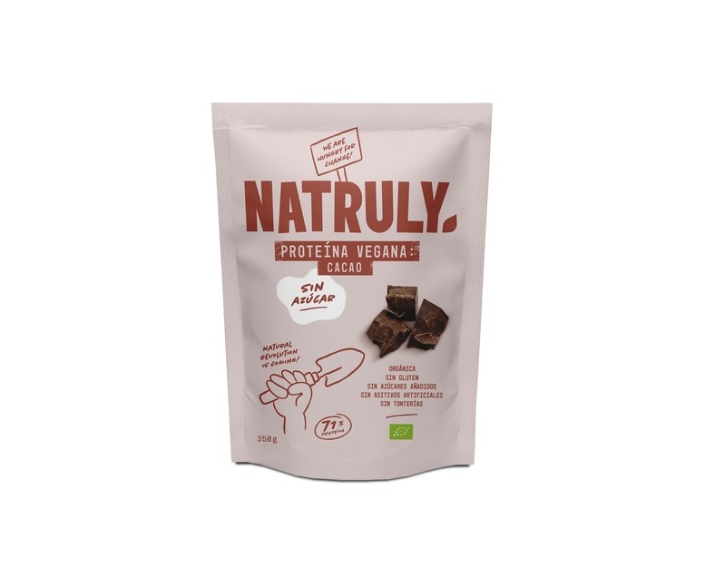 Proteína Vegana Chocolate Bio 350 g Natruly