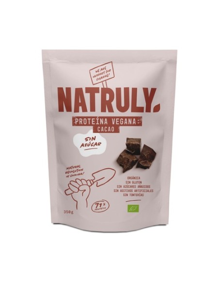 Proteína Vegana Chocolate Bio 350 g Natruly