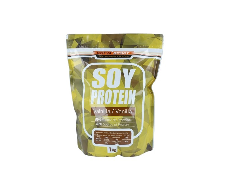 Proteínas 100% (Sabor Vainilla) 1 kg de polvo (Vainilla) Sotya