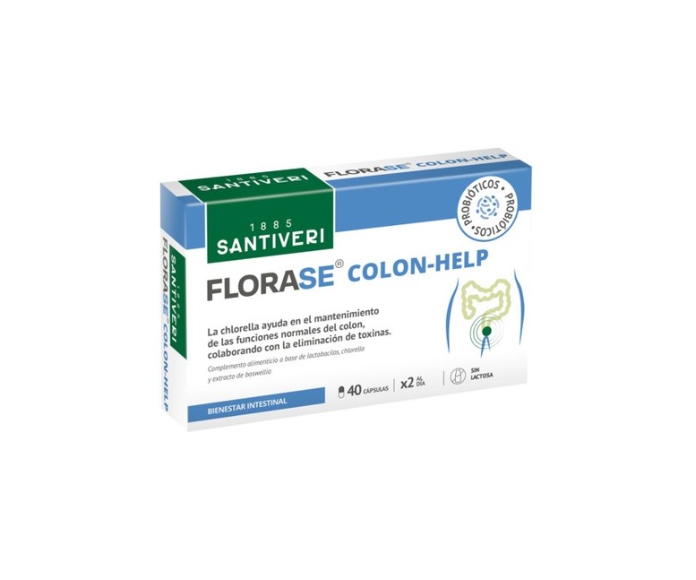 Florase Colon Help 40 cápsulas Santiveri