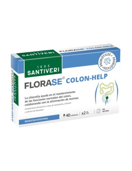 Florase Colon Help 40 cápsulas Santiveri