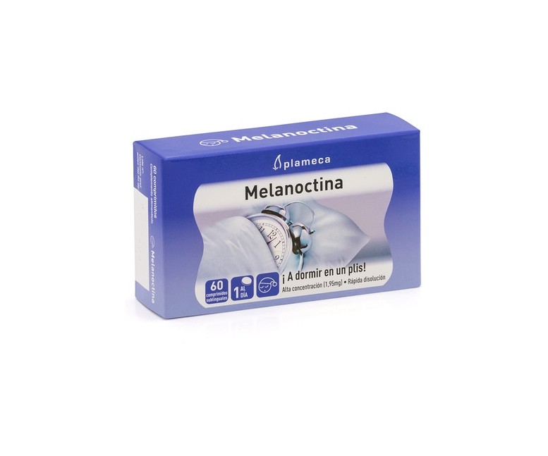 Melanoctina (Melatonina 1,95 mg) Sublinguales 60 comprimidos Plameca