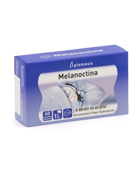 Melanoctina (Melatonina 1,95 mg) Sublinguales 60 comprimidos Plameca