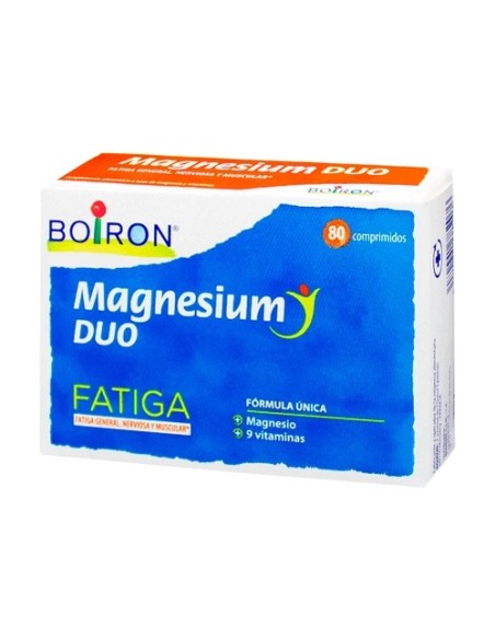 Magnesium dúo fatiga general 80 comprimidos de 500mg Boiron