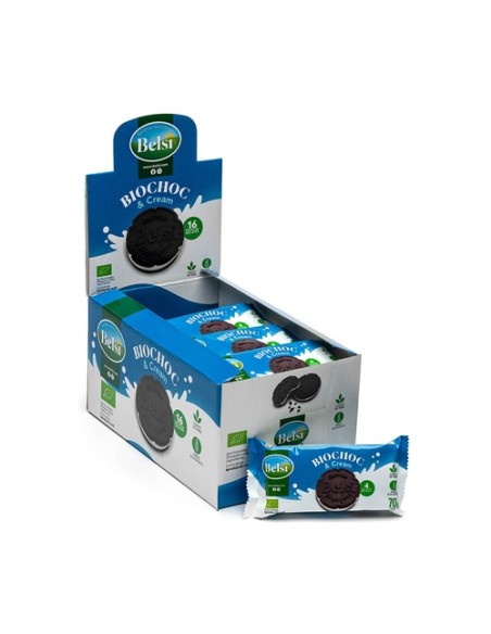 Galletas biochoc cream Bio 4 unidades de 70g Belsi