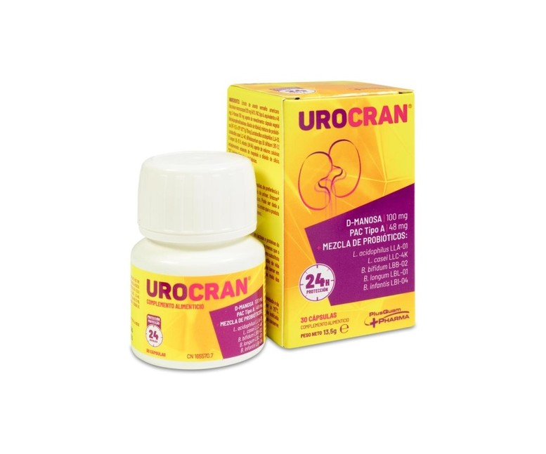 Urocran vías urinarias 30 cápsulas Plusquam