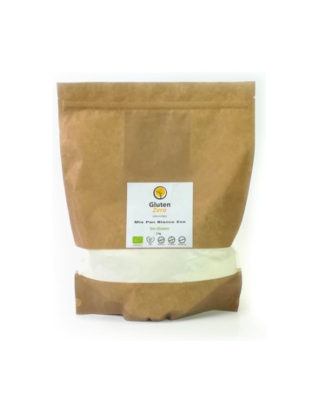Mix pan blanco sin gluten Eco 2 kg de polvo Gluten Zero