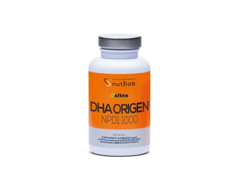 DHA Origen NPD1 1000 120 perlas de 1806mg Nutilab