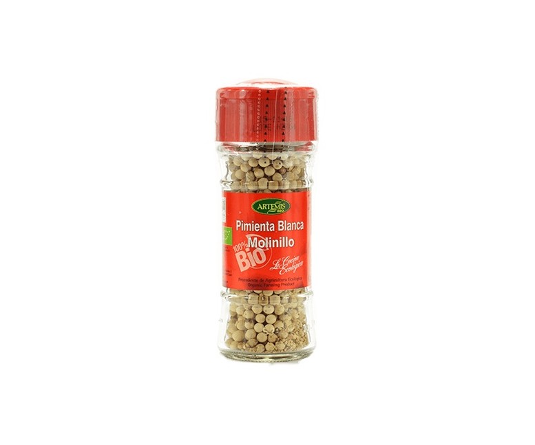Pimienta blanca molinillo Bio 40 g Artemis