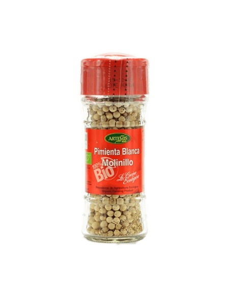 Pimienta blanca molinillo Bio 40 g Artemis