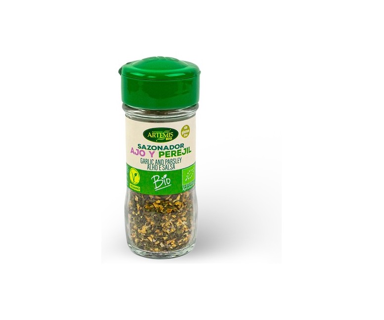 Sazonador ajo y perejil Bio 28 g Artemis