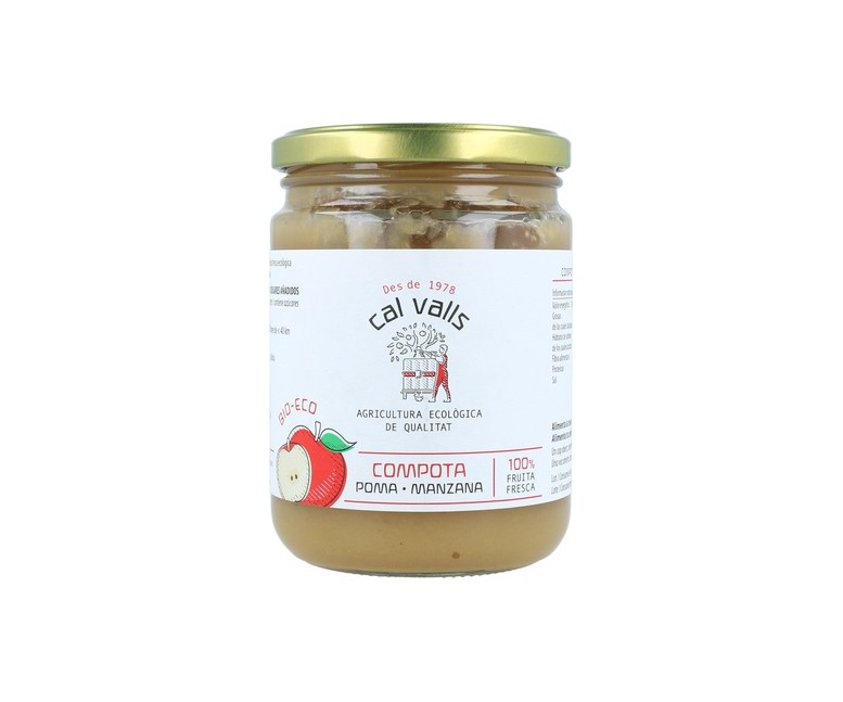 Compota de Manzana Eco 400 g Cal Valls