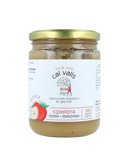 Compota de Manzana Eco 400 g Cal Valls