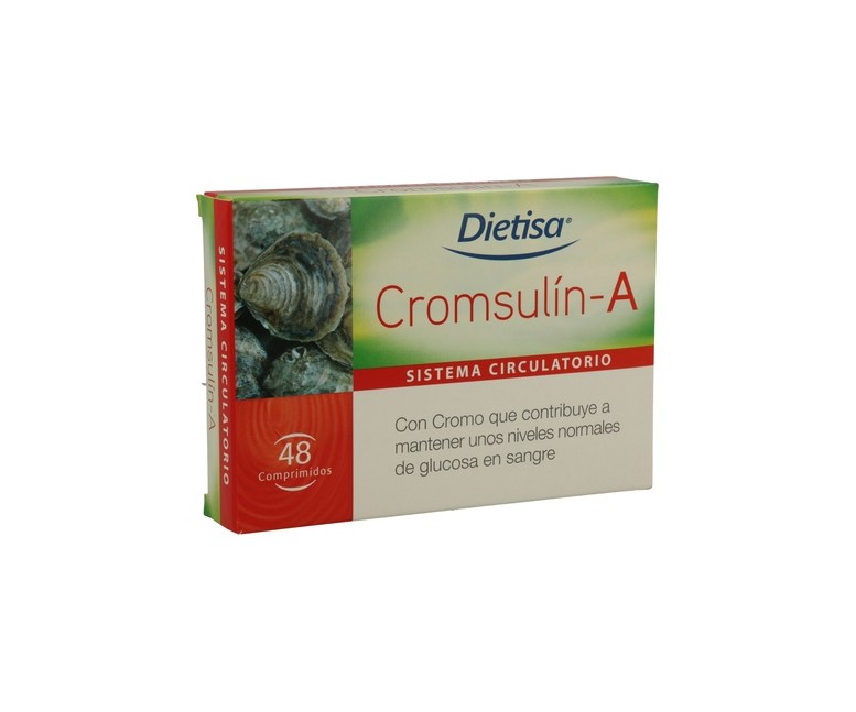 Cromsulín A 48 comprimidos Dietisa
