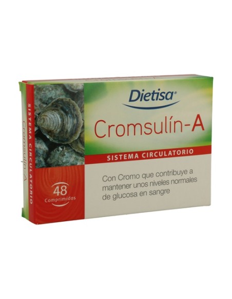 Cromsulín A 48 comprimidos Dietisa