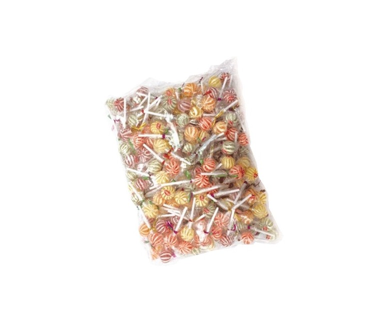 Mini pops caramelo con palo sin gluten 1 kg Gerio