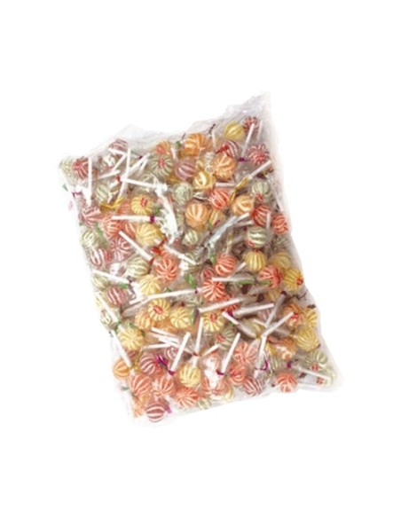 Mini pops caramelo con palo sin gluten 1 kg Gerio