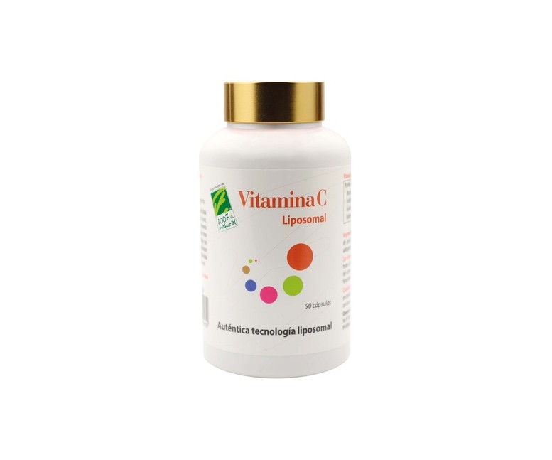 Vitamina C liposomal 90 cápsulas 100% Natural