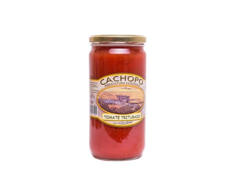 Tomate triturado Bio 670 g Cachopo